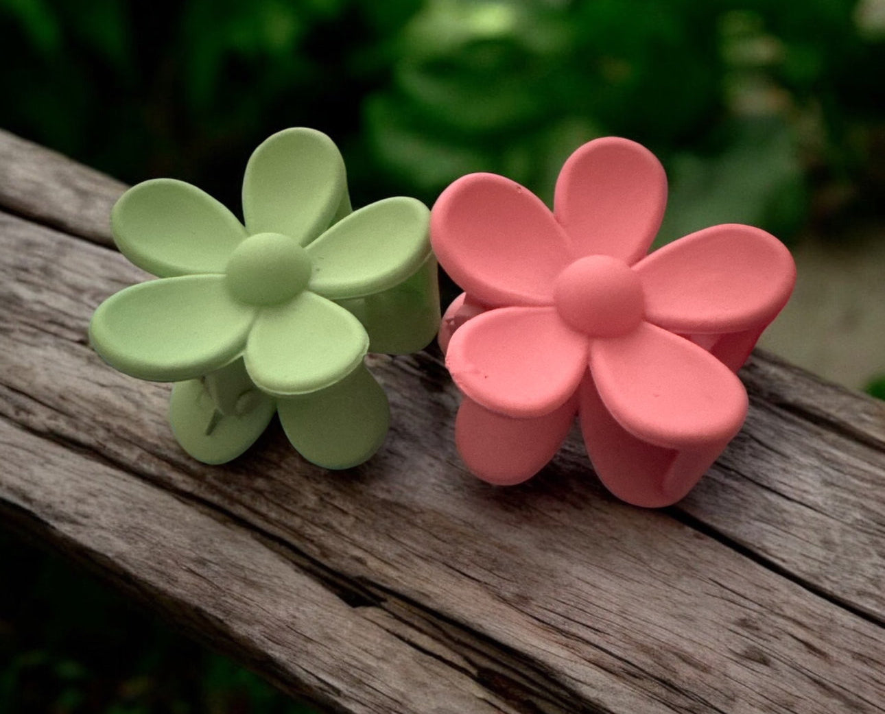 Pochette 2 pinces fleurs