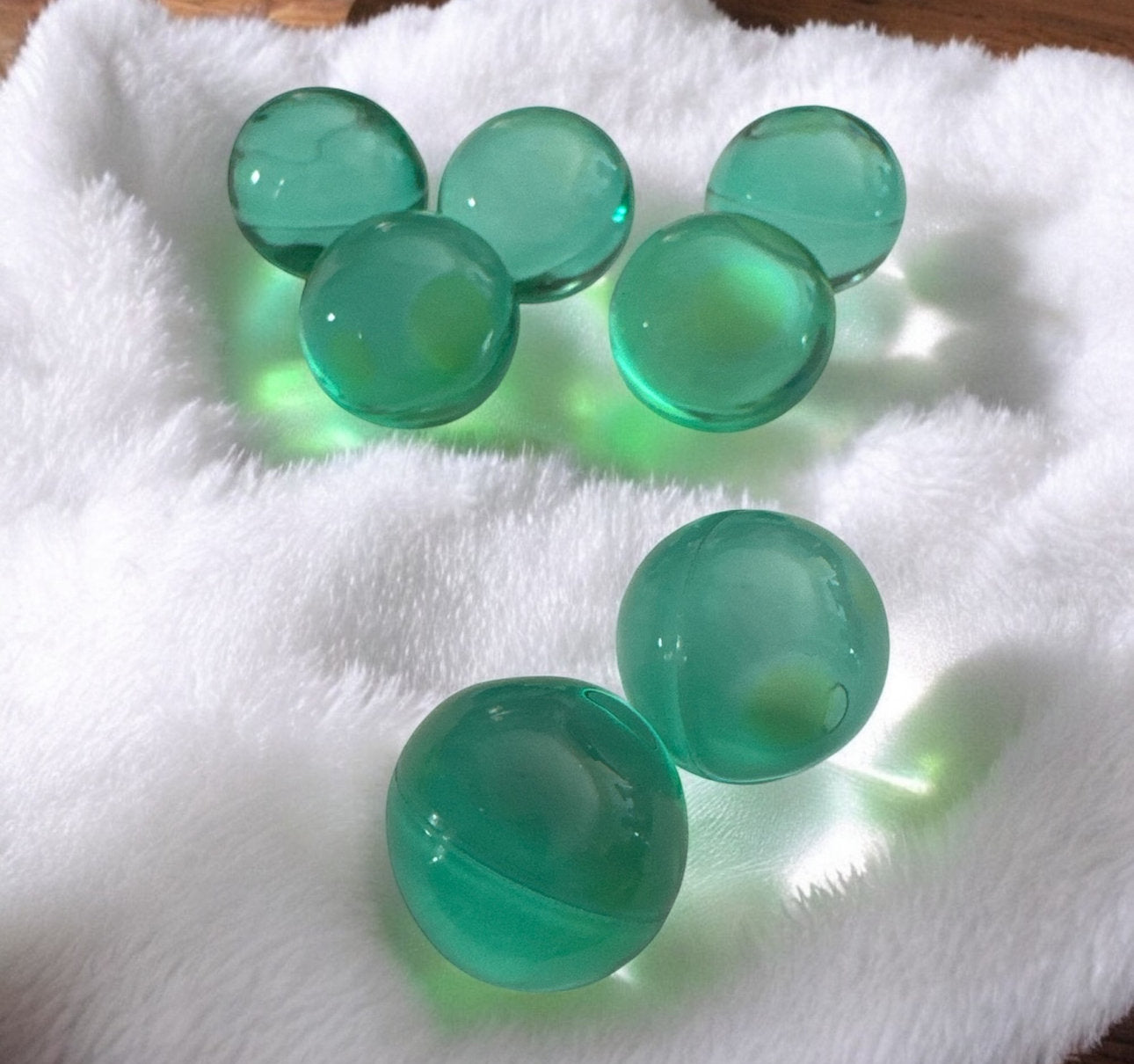 Perle de bain ronde