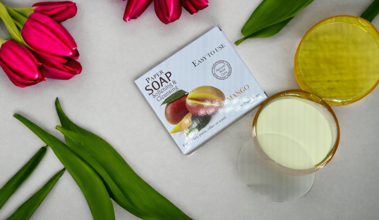 Feuilles de savon parfum au choix