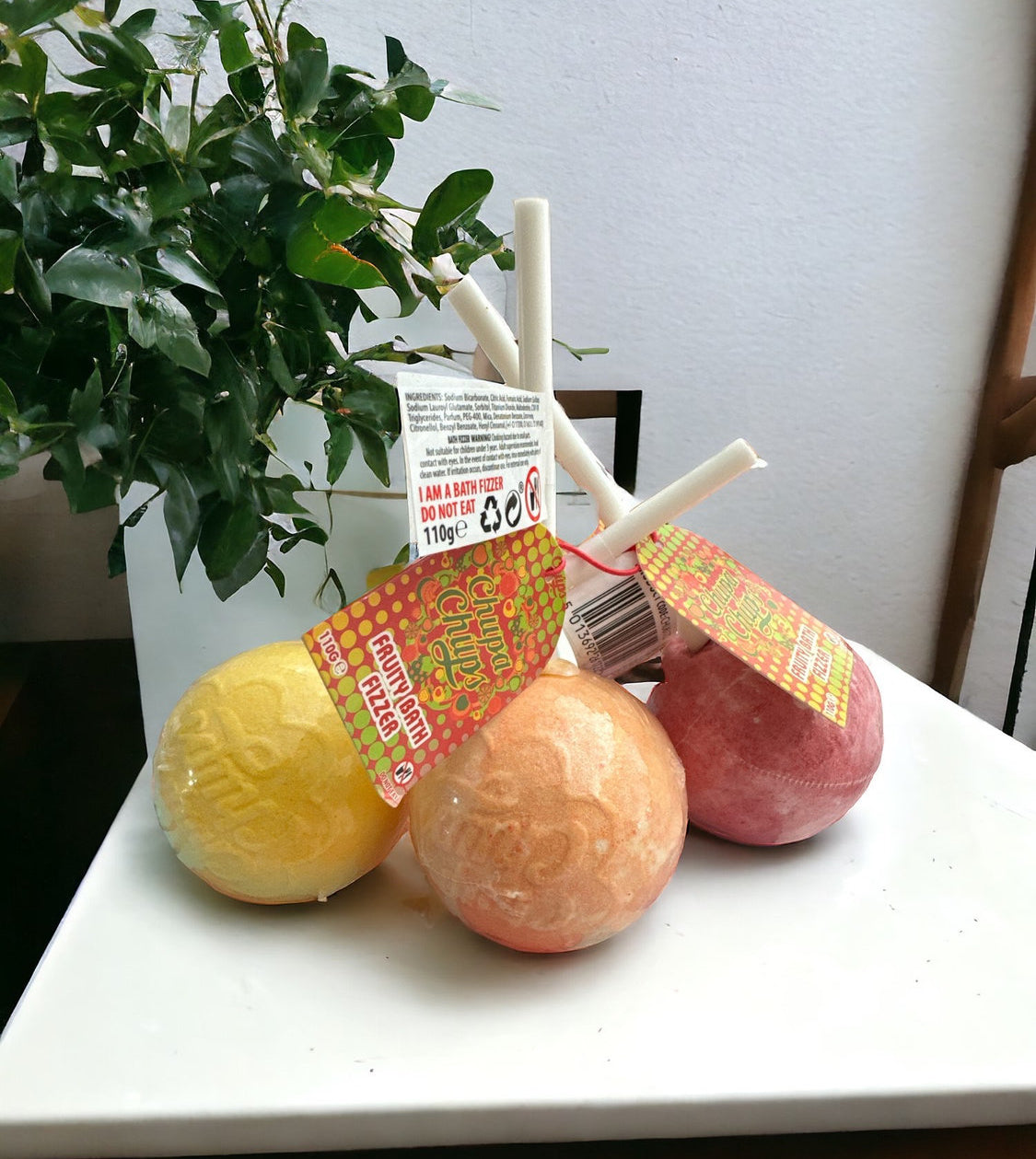 Sucette effervescente Chupa Chups parfum au choix