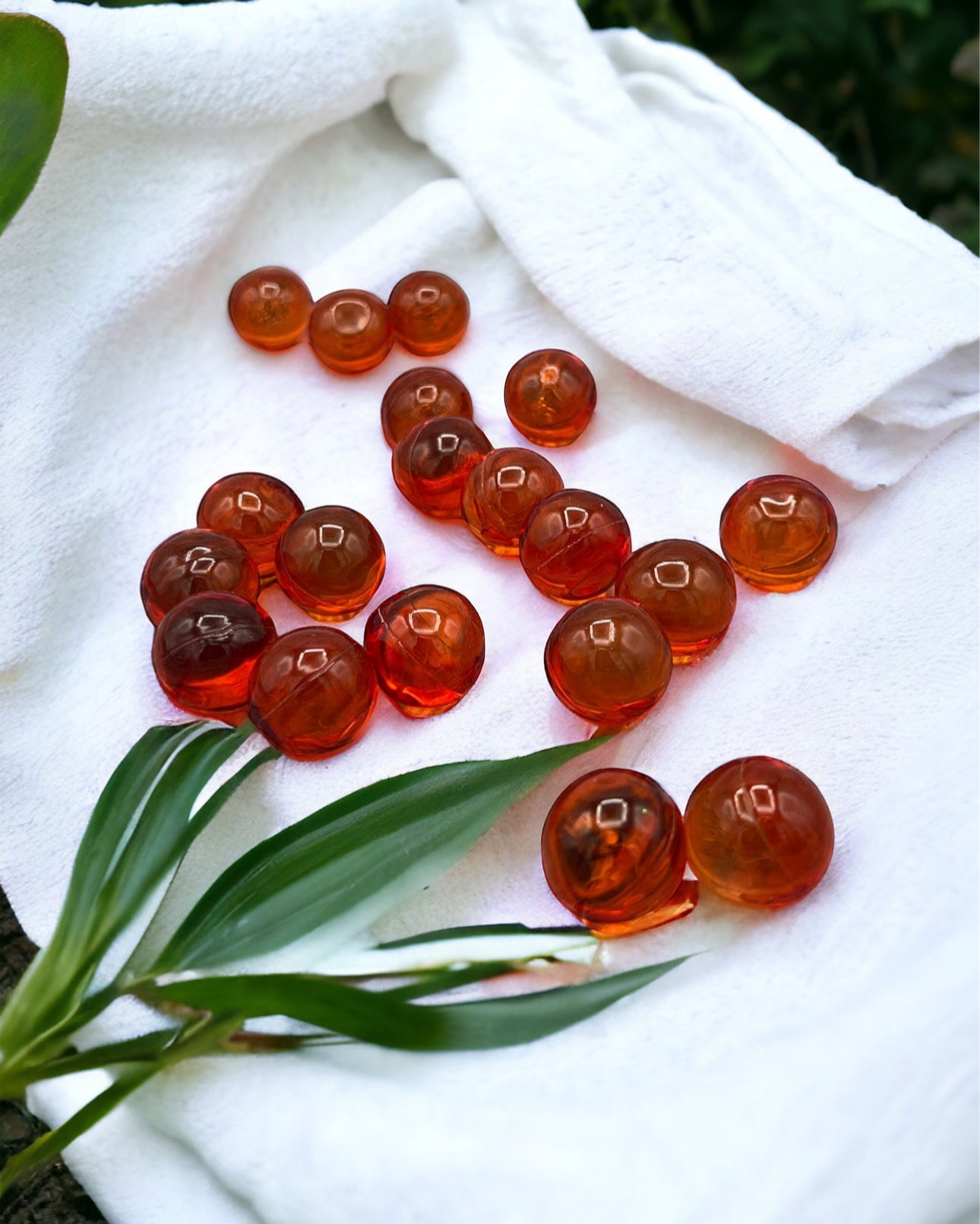 Perle de bain ronde