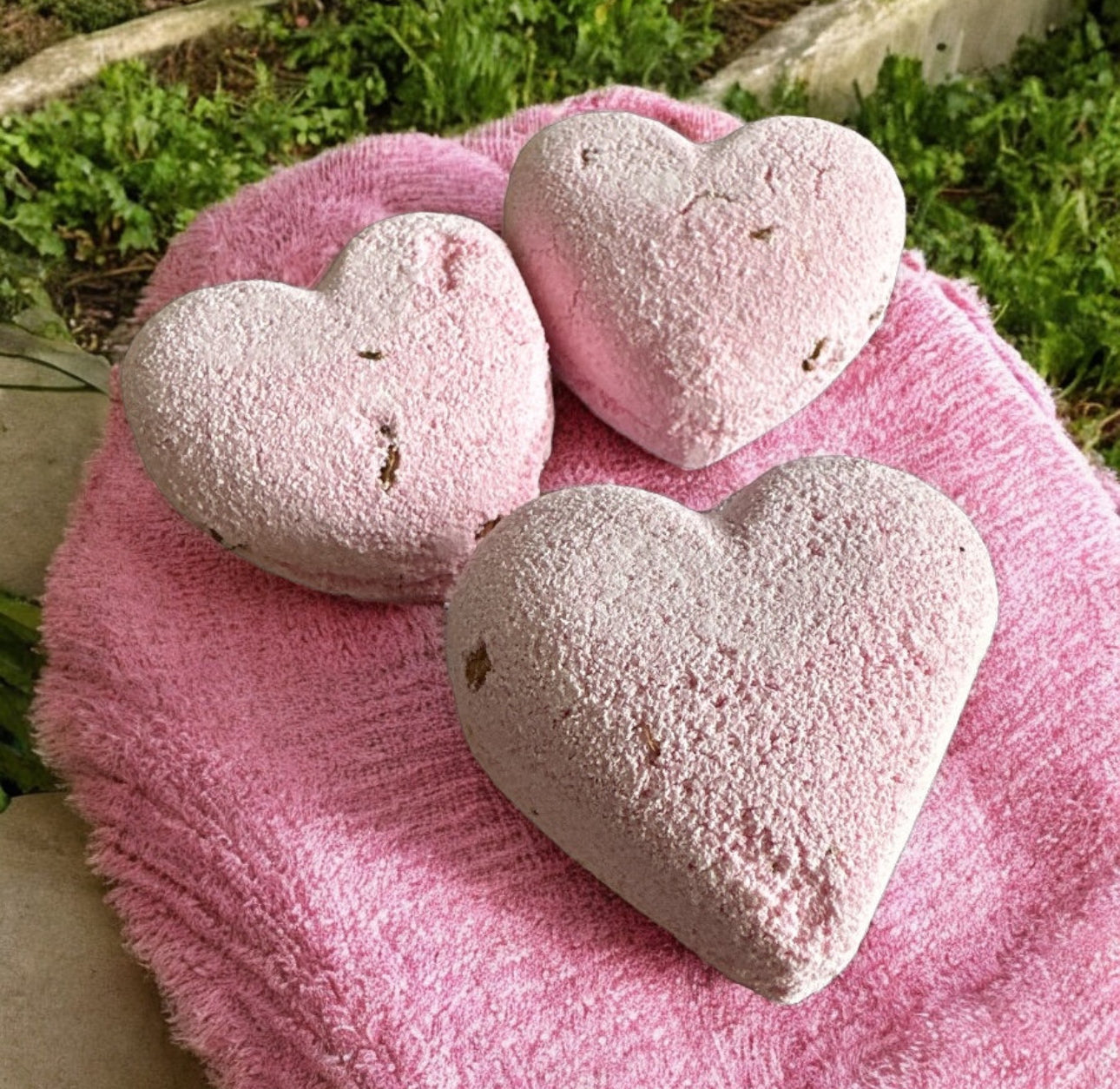 Coeur effervescent Bubbles gum ou rose ylang