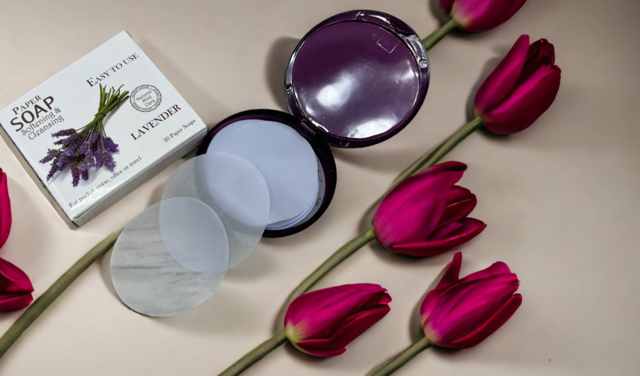Feuilles de savon parfum au choix