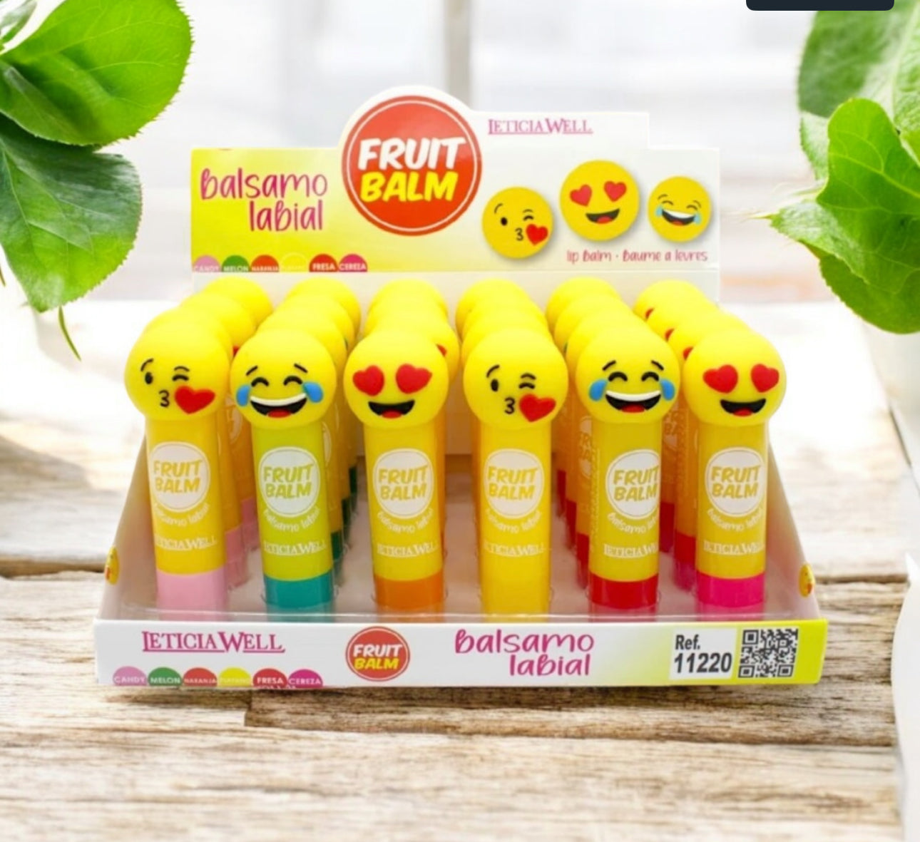 Baume à lèvres 👄 Smileys parfum au choix