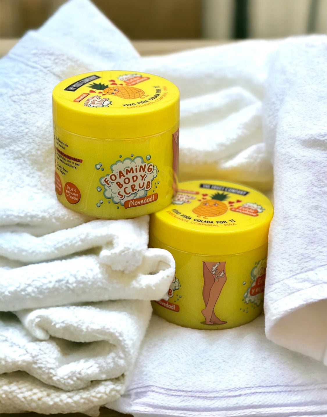Gel douche exfoliant 2 en 1 parfum au choix