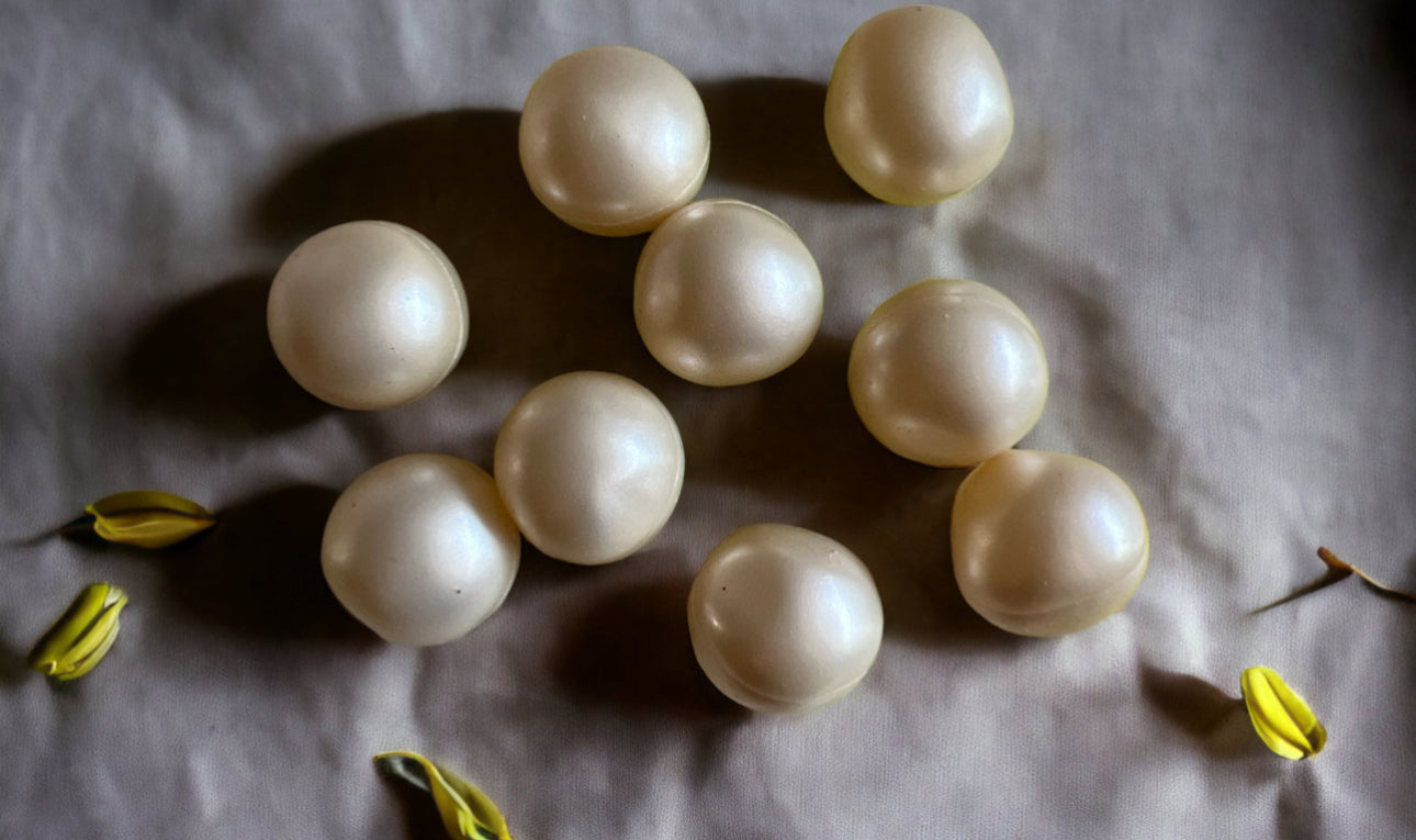 Perle de bain ronde