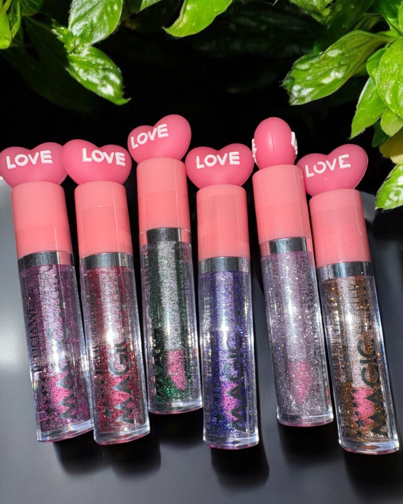 Gloss Magic Glitter change de couleur selon Ph