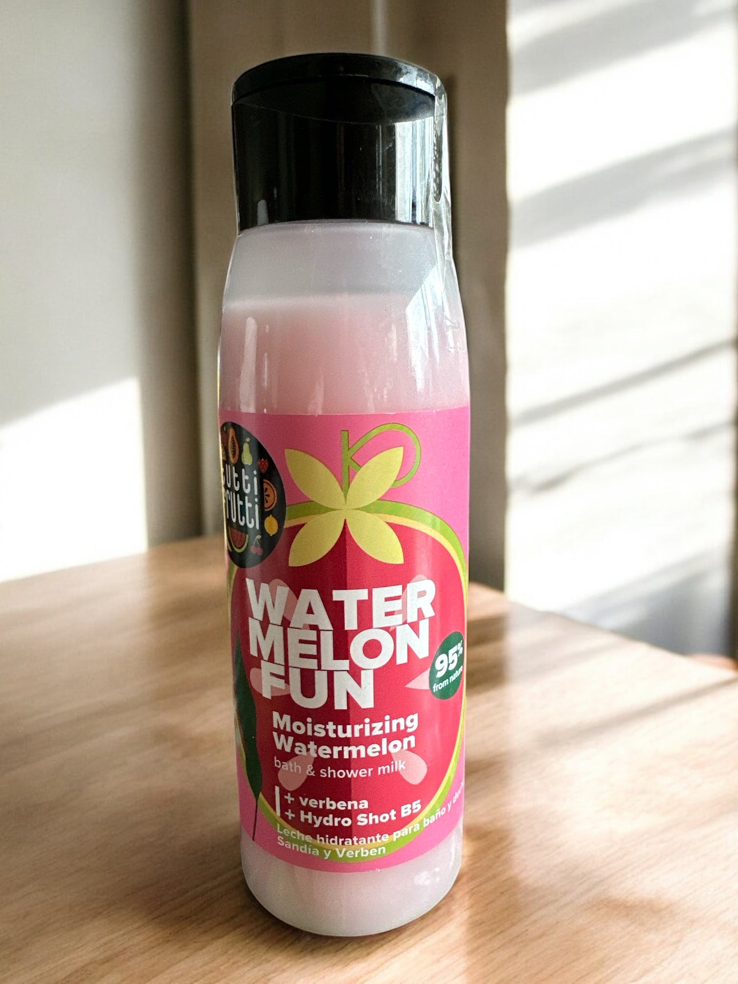 Gel douche aux fruits au choix