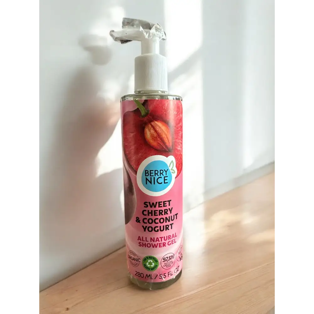 Gel Douche yogourt Anti-Stress au choix - Cerise noix de coco yaourt - Gel douche