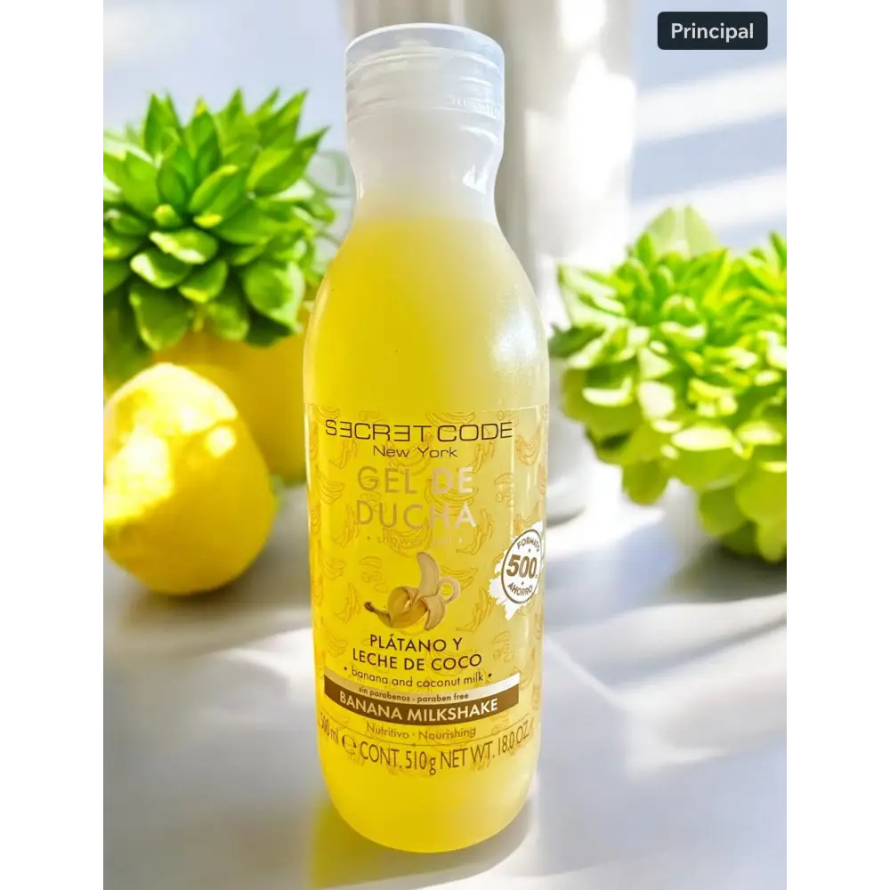Grand gel douche 500 ml milkshake banane 🍌 - Gel douche