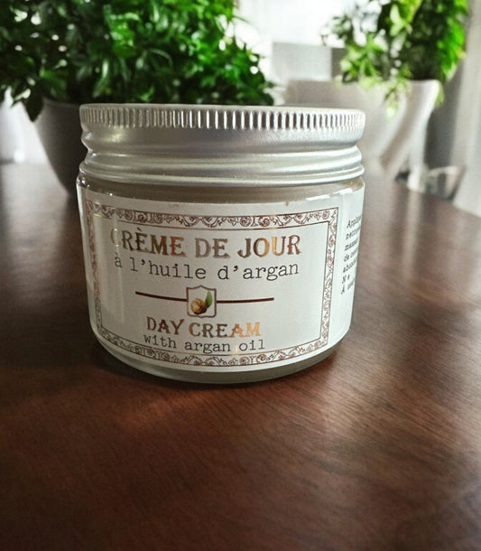 Crème de jour à l huile d argan