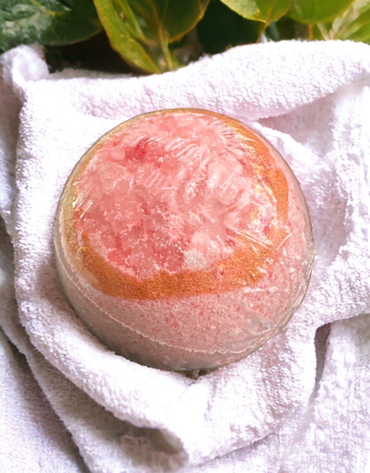Bombe de bain avec sels de bain parfum au choix