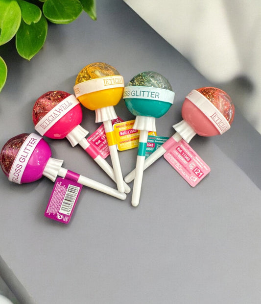 Sucette 🍭 Lipgloss glitter ( paillettes )