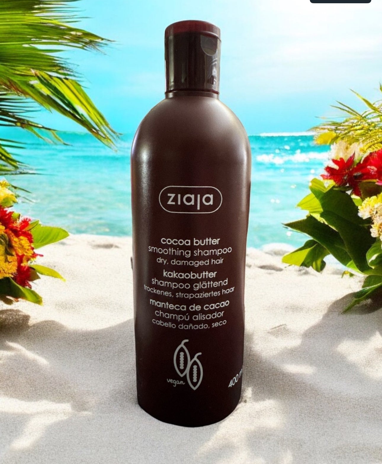 Shampoing Réparateur lissant au Beurre de Cacao - 400ml