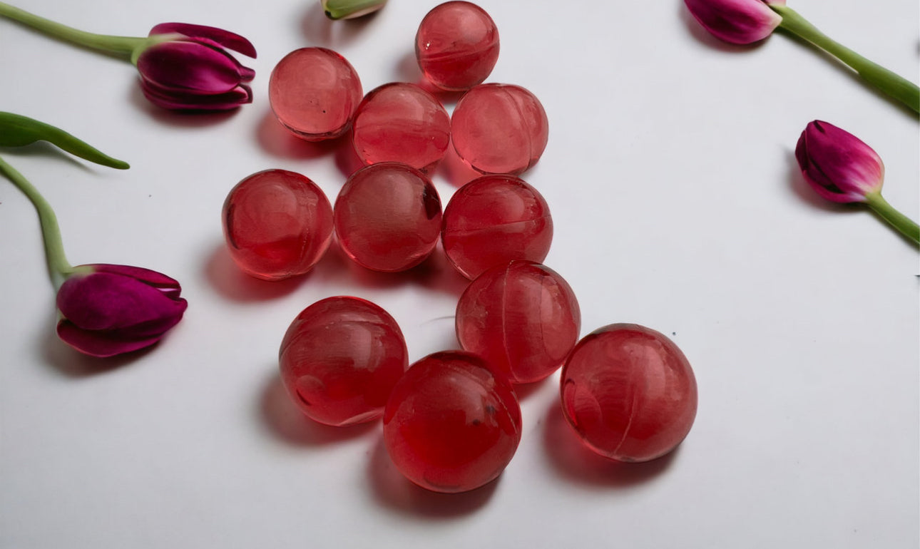 Perle de bain ronde