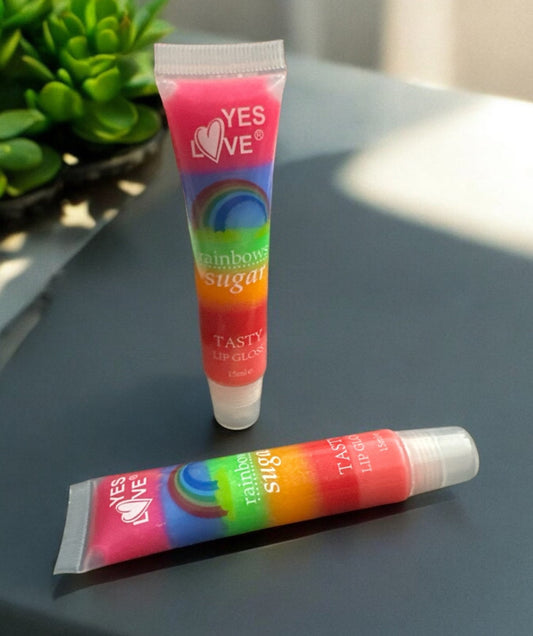 Lip gloss  au sucre rainbows 💄