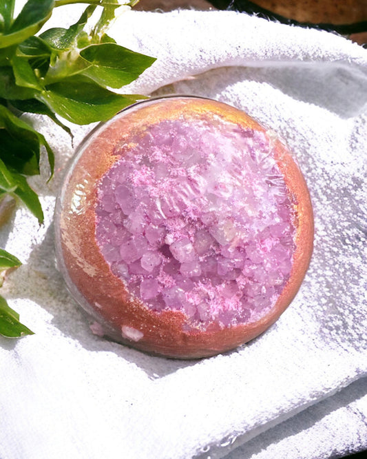 Bombe de bain avec sels de bain parfum au choix