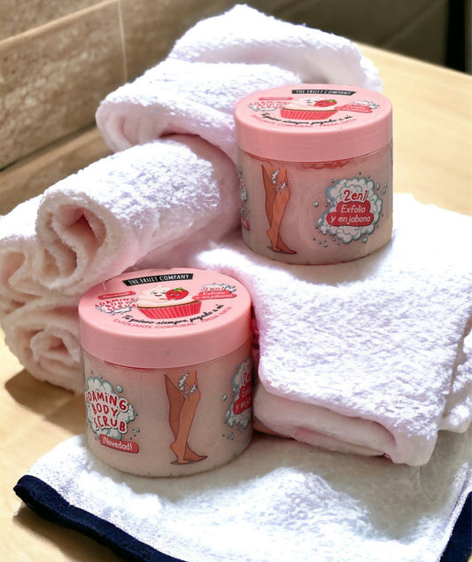Gel douche  exfoliant 2 en 1 parfum au choix
