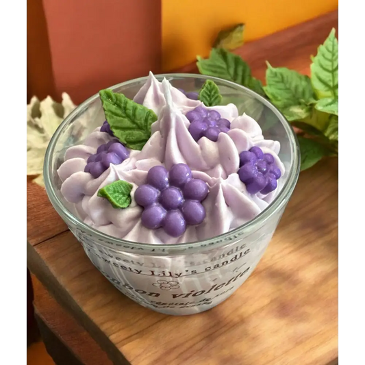 Bougie Bonbon à la violette - Violette - Bougie