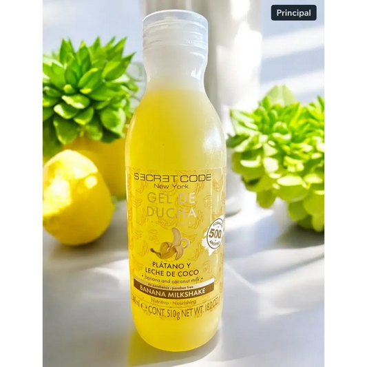 Grand gel douche 500 ml milkshake banane 🍌 - Gel douche